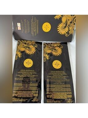 Gold Radiance Luxury Facial Mask with Collagen and Rose Oil - Skincare